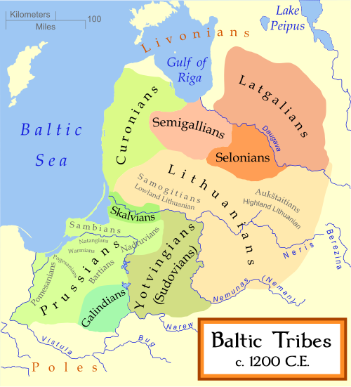 Prussian tribes
